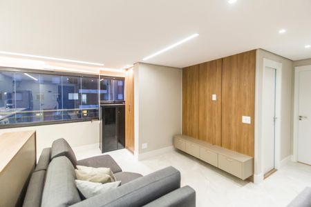 Sala  de apartamento para alugar com 2 quartos, 60m² em Vila Militar, Barueri