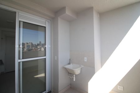 Sala / Cozinha - Varanda de apartamento para alugar com 2 quartos, 37m² em Parada Inglesa, São Paulo