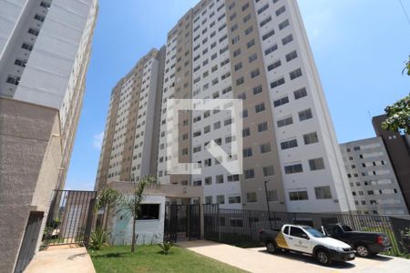 Apartamento para alugar com 34m², 2 quartos e sem vagaFachada e portaria