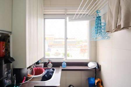 Apartamento à venda com 54m², 2 quartos e 1 vagaCozinha e Área de Serviço