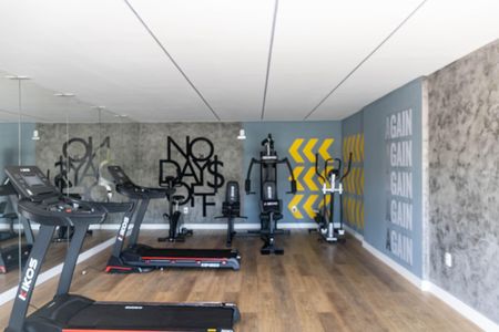 Apartamento à venda com 59m², 3 quartos e 2 vagas Apartamento à venda com 59m², 3 quartos e 2 vagasÁrea comum - Academia