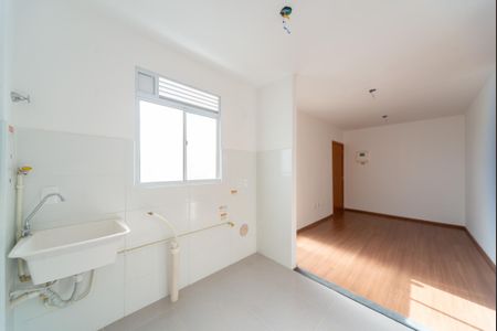 Cozinha de apartamento para alugar com 2 quartos, 42m² em Jardim Krahe, Viamão