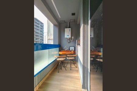 Varanda do Estúdio de apartamento para alugar com 1 quarto, 39m² em Maracanã, Rio de Janeiro