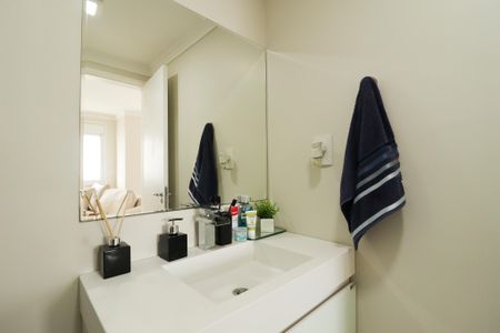 Apartamento à venda com 67m², 2 quartos e 1 vagaBanheiro Social