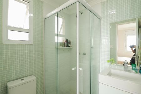 Apartamento à venda com 67m², 2 quartos e 1 vagaBanheiro da Suíte