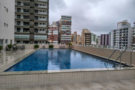 Área comum - Piscina de apartamento para alugar com 2 quartos, 70m² em Guilhermina, Praia Grande