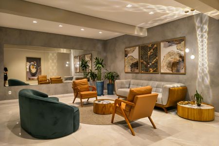 Apartamento para alugar com 70m², 2 quartos e 1 vagaHall de entrada