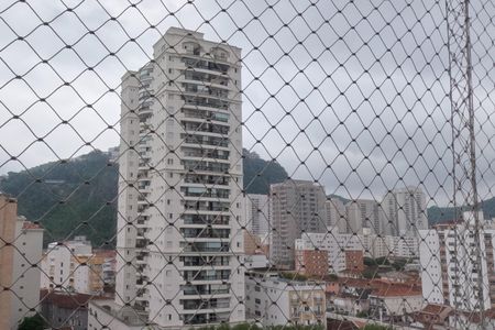 Varanda da Sala de apartamento para alugar com 2 quartos, 60m² em Gonzaga, Santos