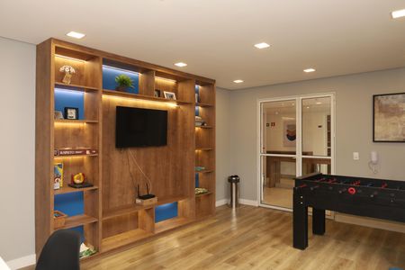 Apartamento à venda com 35m², 2 quartos e sem vagaÁrea comum - Sala de jogos