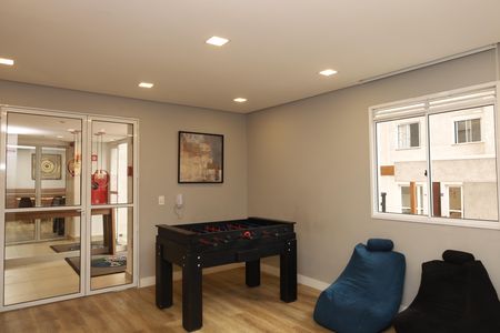 Apartamento à venda com 35m², 2 quartos e sem vagaÁrea comum - Sala de jogos