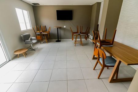Apartamento para alugar com 24m², 1 quarto e sem vagaÁrea comum - Salão de festas