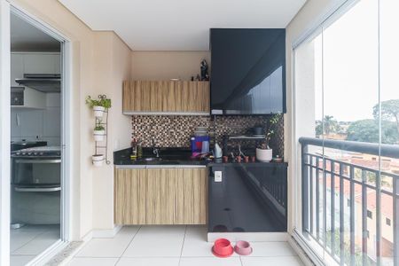 Varanda da Sala de apartamento para alugar com 3 quartos, 150m² em Vila Nova Socorro, Mogi das Cruzes