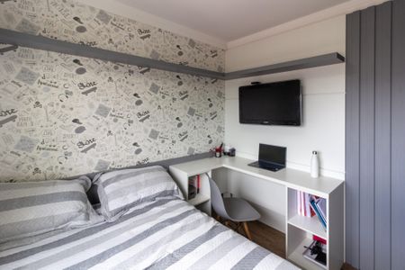 Apartamento à venda com 137m², 3 quartos e 2 vagasQuarto 2 suíte
