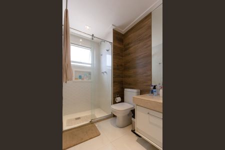 Apartamento à venda com 137m², 3 quartos e 2 vagasBanheiro do Quarto 1 suíte