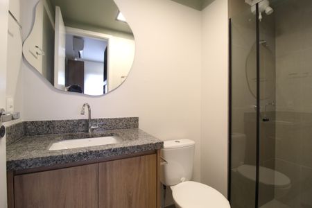 Apartamento à venda com 25m², 1 quarto e sem vagaBanheiro da Suíte