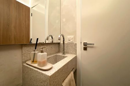Apartamento à venda com 73m², 3 quartos e 2 vagasLavabo da Sala