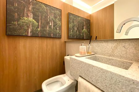 Apartamento à venda com 73m², 3 quartos e 2 vagasLavabo da Sala