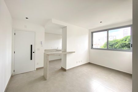 Sala de apartamento à venda com 3 quartos, 73m² em Santa Efigênia, Belo Horizonte