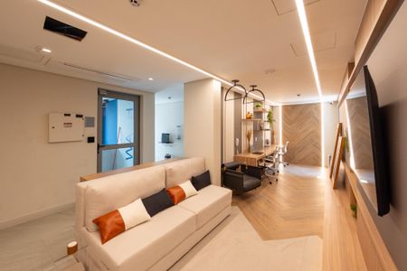 Studio para alugar com 26m², 1 quarto e sem vagaCoworking