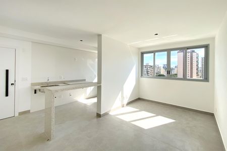 Sala de apartamento à venda com 2 quartos, 60m² em Santa Efigênia, Belo Horizonte