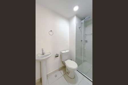 Apartamento para alugar com 27m², 1 quarto e sem vagaBanheiro da Suíte