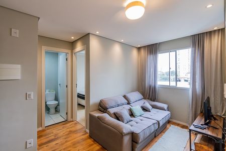 Sala de apartamento para alugar com 2 quartos, 37m² em Várzea da Barra Funda, São Paulo
