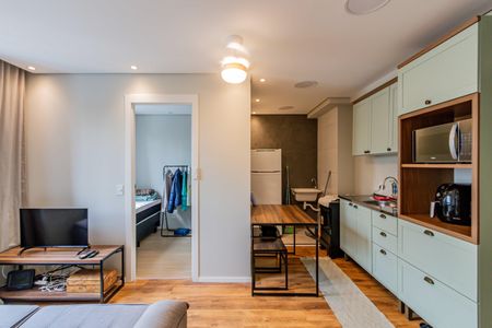 Sala de apartamento para alugar com 2 quartos, 37m² em Várzea da Barra Funda, São Paulo