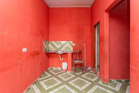 Cozinha de casa para alugar com 1 quarto, 33m² em Jardim Aracati, São Paulo