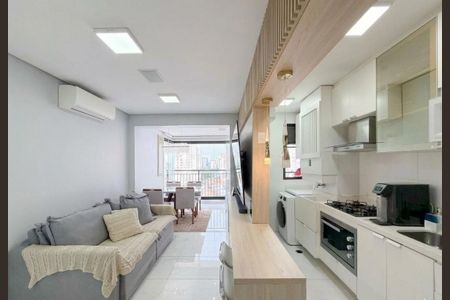 Sala de apartamento para alugar com 2 quartos, 57m² em Vila Yara, Osasco