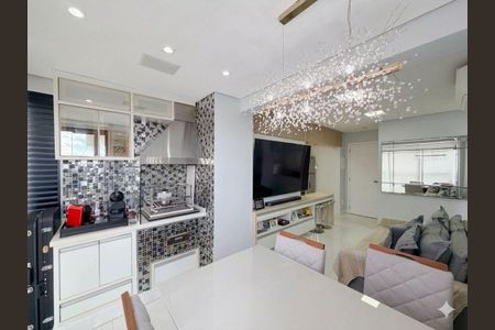 Sala de apartamento para alugar com 2 quartos, 57m² em Vila Yara, Osasco