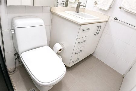 Apartamento para alugar com 54m², 1 quarto e 1 vaga Apartamento para alugar com 54m², 1 quarto e 1 vagaBanheiro