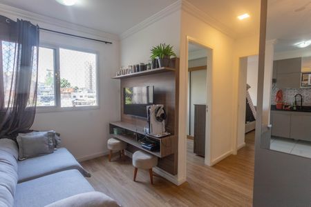 Sala  de apartamento à venda com 2 quartos, 41m² em Campanário, Diadema