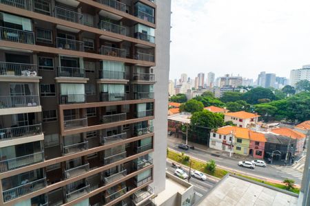 Vista da Sacada de kitnet/studio para alugar com 1 quarto, 27m² em Vila Clementino, São Paulo