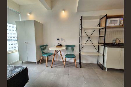 Studio para alugar com 21m², 1 quarto e sem vagaSala/Quarto