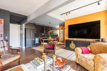 Sala  de apartamento à venda com 3 quartos, 112m² em Vila Buarque, São Paulo