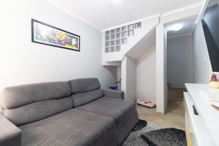 Sala de casa de condomínio à venda com 2 quartos, 75m² em Sacoma, São Paulo