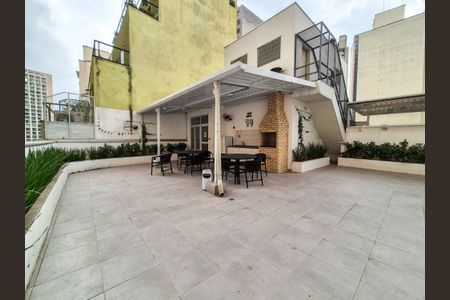 Studio para alugar com 21m², 1 quarto e sem vagaChurrasqueira