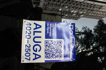 Studio para alugar com 21m², 1 quarto e sem vagaInstalação da Placa