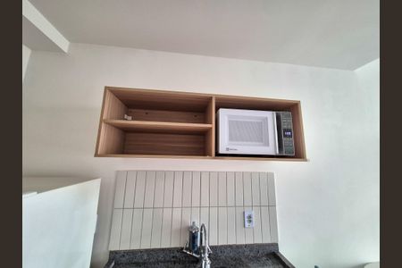 Cozinha - Armários de kitnet/studio para alugar com 1 quarto, 21m² em República, São Paulo