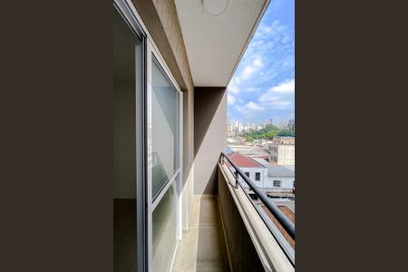 Varanda de kitnet/studio à venda com 1 quarto, 27m² em Brás, São Paulo