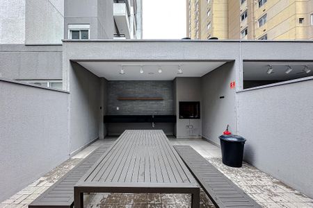 Studio para alugar com 27m², 1 quarto e sem vaga Studio para alugar com 27m², 1 quarto e sem vagaÁrea comum - Churrasqueira