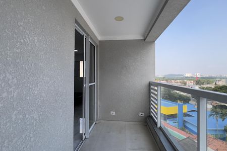 Varanda de kitnet/studio para alugar com 1 quarto, 36m² em Vila Lidio Santana, Guarulhos