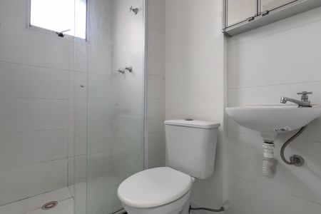 Studio para alugar com 36m², 1 quarto e 1 vaga Studio para alugar com 36m², 1 quarto e 1 vagaBanheiro