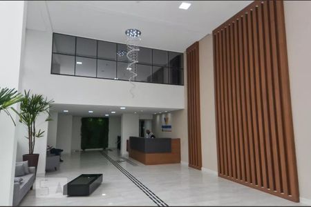Studio para alugar com 36m², 1 quarto e 1 vaga Studio para alugar com 36m², 1 quarto e 1 vagaHall social