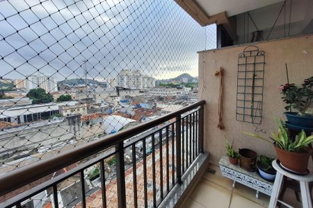 Varanda da Sala de apartamento para alugar com 3 quartos, 72m² em Centro, Niterói