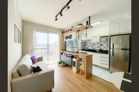 Sala de apartamento à venda com 2 quartos, 42m² em Barra Funda, São Paulo