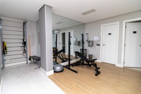 Apartamento à venda com 36m², 1 quarto e 1 vaga Apartamento à venda com 36m², 1 quarto e 1 vagaÁrea comum - Academia