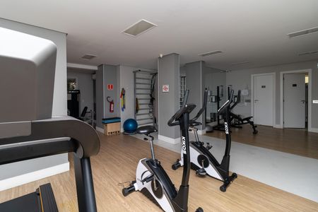 Apartamento à venda com 36m², 1 quarto e 1 vaga Apartamento à venda com 36m², 1 quarto e 1 vagaÁrea comum - Academia