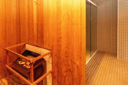 Apartamento à venda com 36m², 1 quarto e 1 vaga Apartamento à venda com 36m², 1 quarto e 1 vagaÁrea comum - Sauna