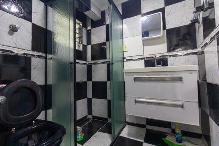 Banheiro de casa à venda com 3 quartos, 80m² em Jardim Gonzaga, São Paulo